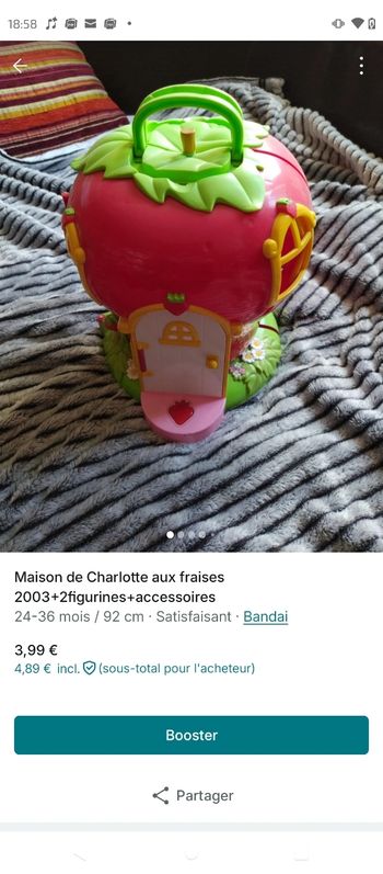 Maison de Charlotte aux fraises 🍓