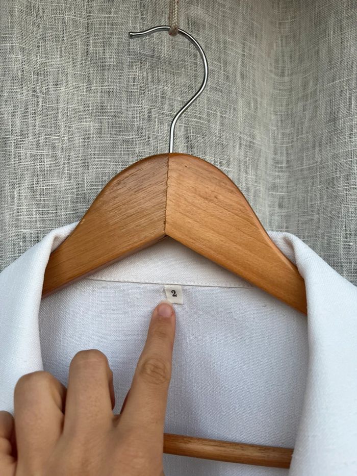 Veste blanche made in France - photo numéro 4
