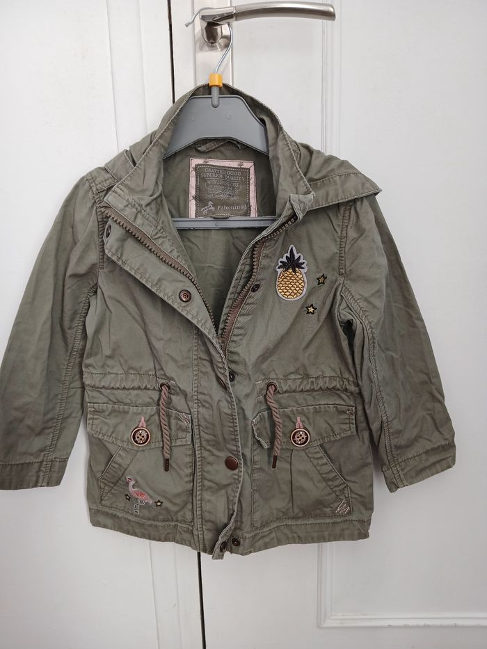 Veste mi saison avec capuche et poches - photo numéro 2