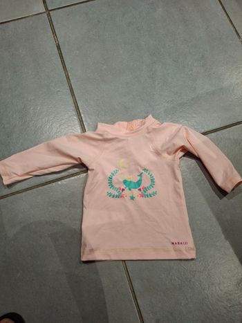 Tee-shirt  de bain anti uv