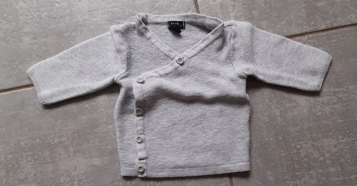 Gilet mixte kiabi 1mois