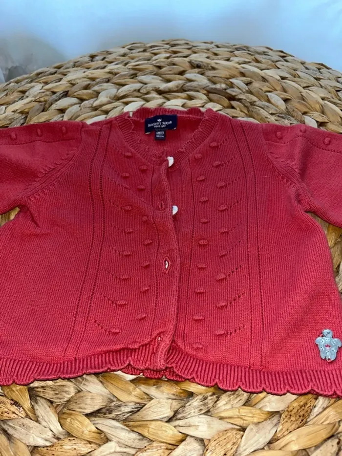 Ensemble Robe et Gilet Sergent Major 6 mois 68cm - photo numéro 6