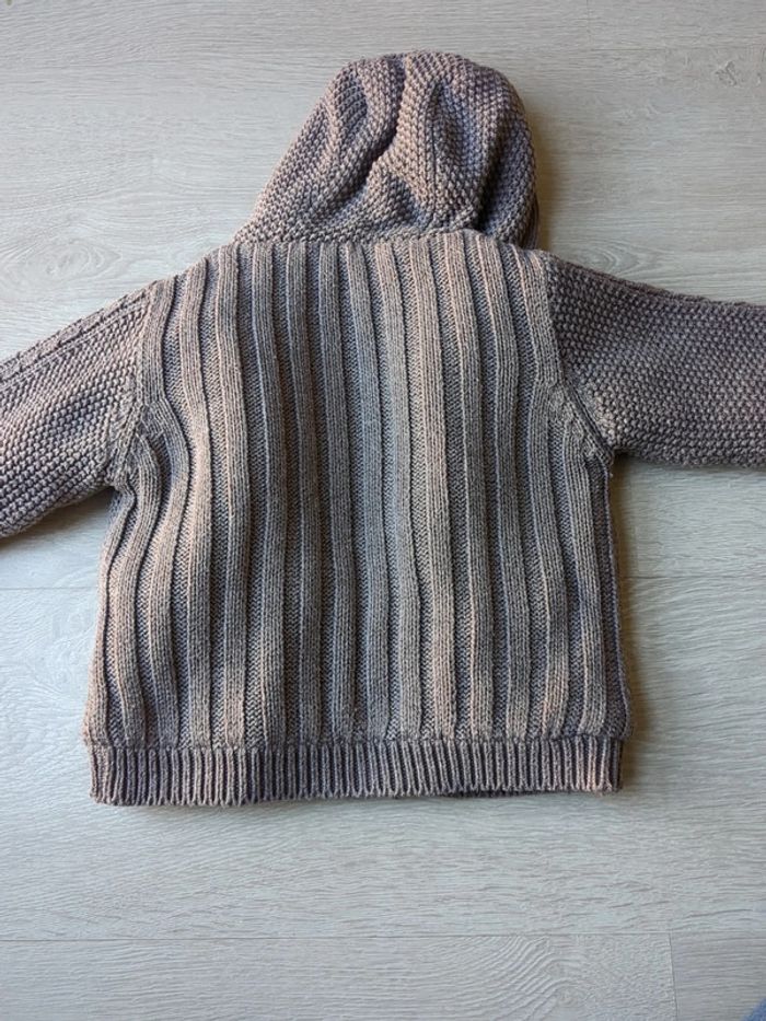 Gilet très chaud fourré polaire 80 cm - photo numéro 5