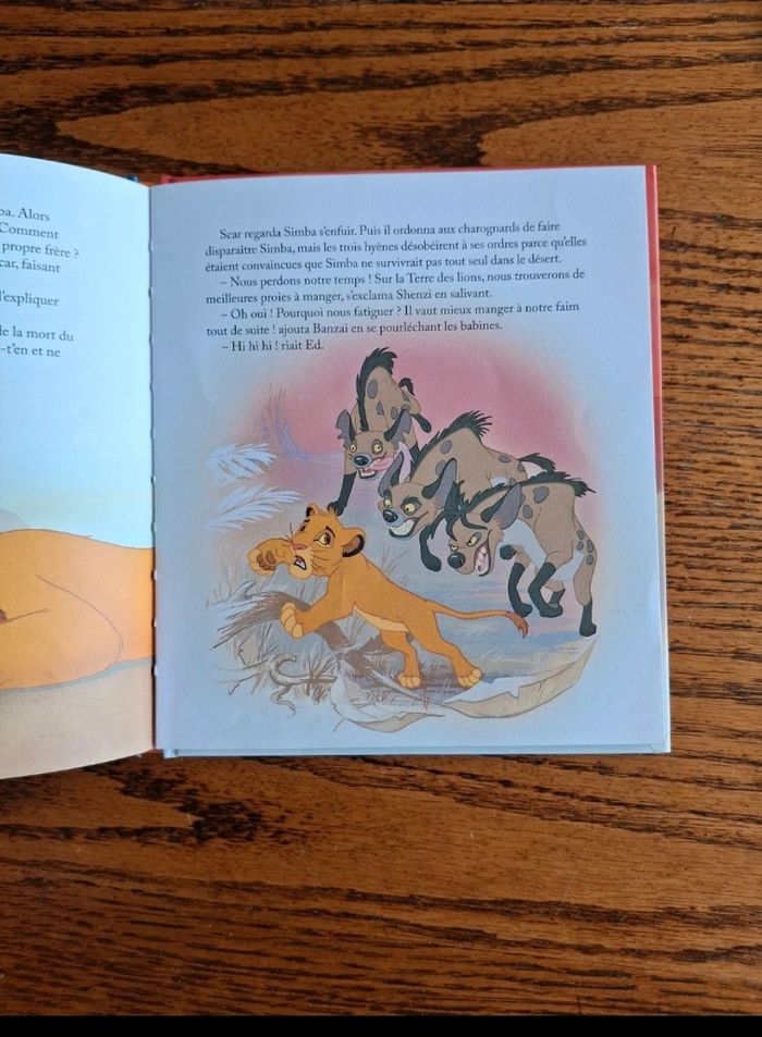 Livre disney  le roi lion en tres bon état - photo numéro 2