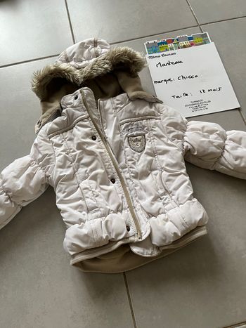 Manteau garçon 12 mois