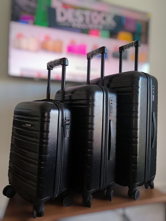 Lot de 3 valises abs - photo numéro 3