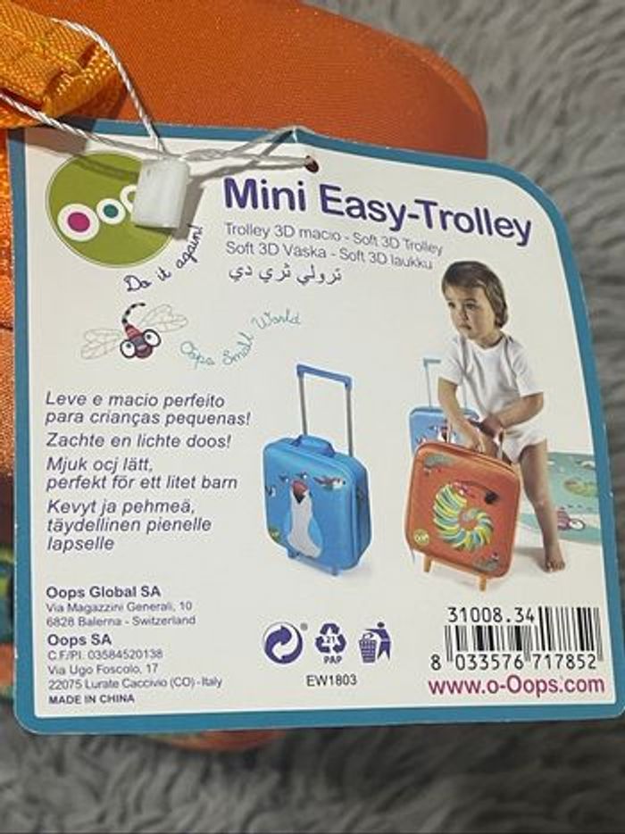 Valise motif chenille - Oops - photo numéro 3