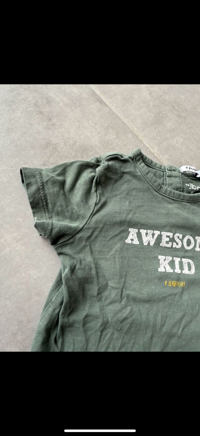 Tee shirt manches courtes 24 mois - photo numéro 4