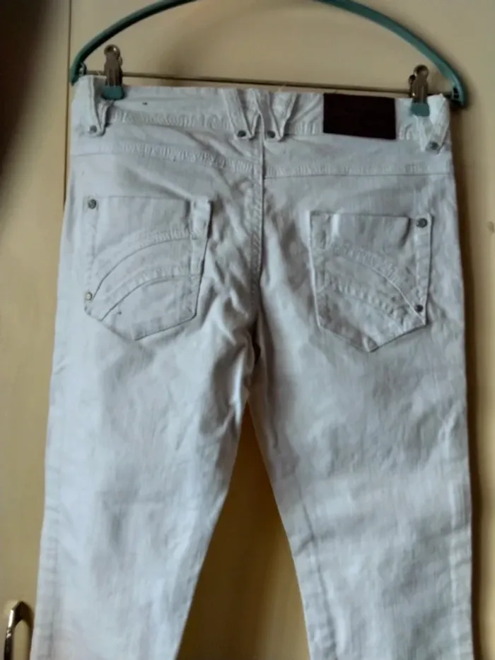 Jeans taille basse Marque Basic Denim (A128) - photo numéro 3