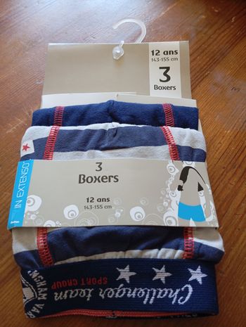 Boxers garçon.