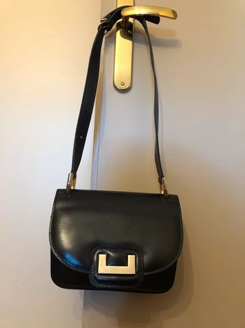 Pochette en box-calf