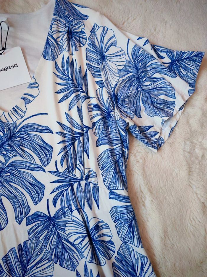 Robe imprimée fleurs desigual 42 - photo numéro 3