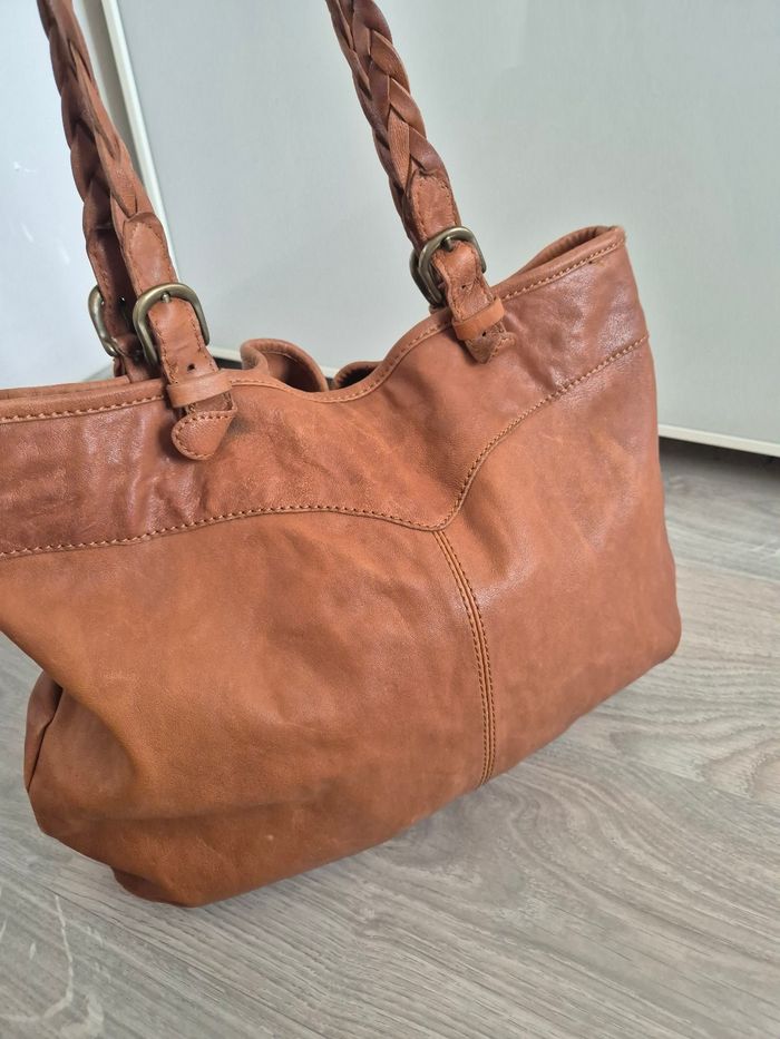 Sac à main en cuir Sessun - photo numéro 4