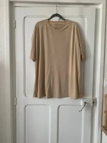 T-shirt Lucky Girls Club beige femme - Taille XL Shein Curve