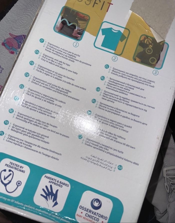 Porte bébé chicco - photo numéro 4