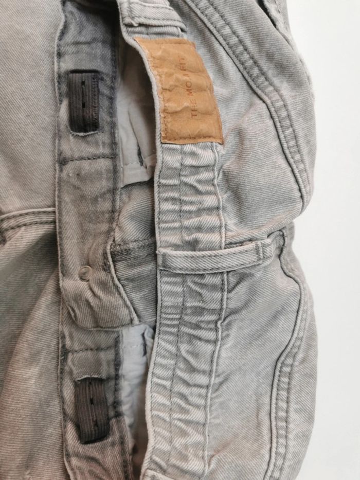 Jeans gris clair large - photo numéro 6