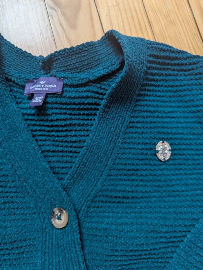 Gilet vert, 4 ans Sergent Major - photo numéro 2