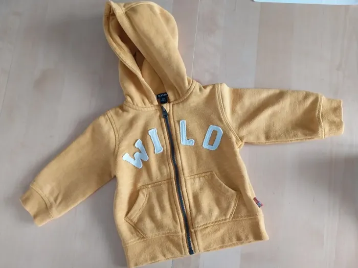 Gilet bébé garçon 18 mois moutarde