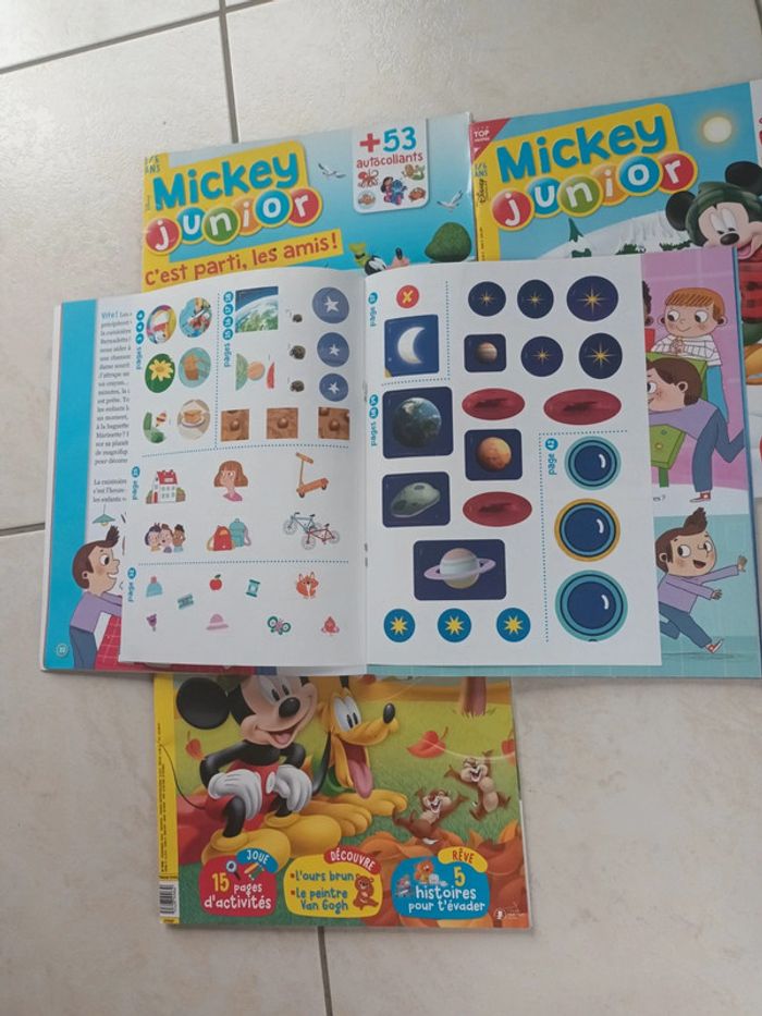 Lot de 4 magazines Mickey junior 3-6 ans - photo numéro 5