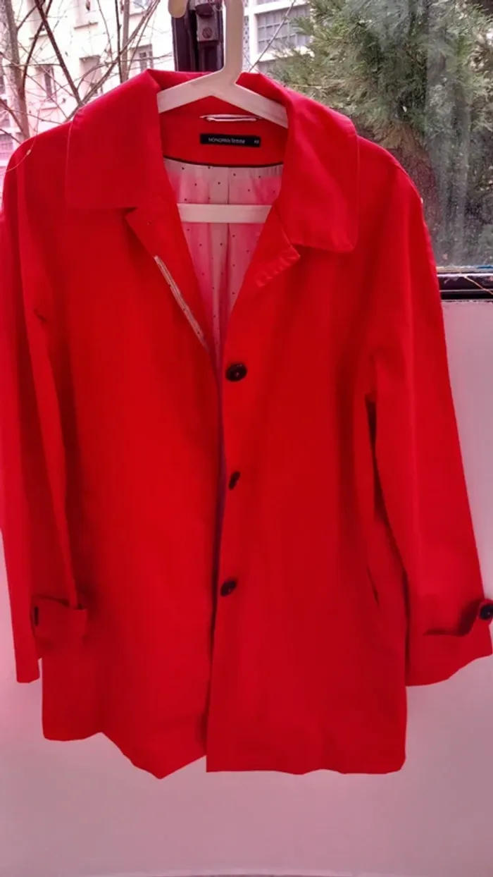 Trench coton Monoprix