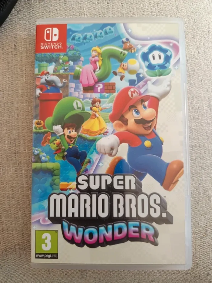 Super Mario Bros wonder switch