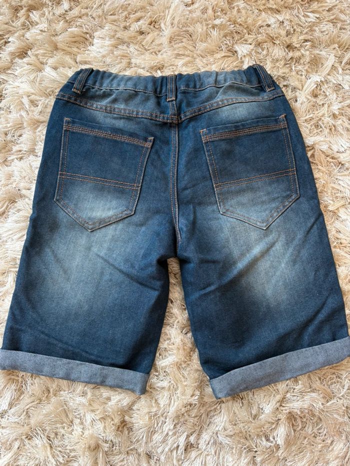 Short en jeans garçon 12-13 ans - photo numéro 3