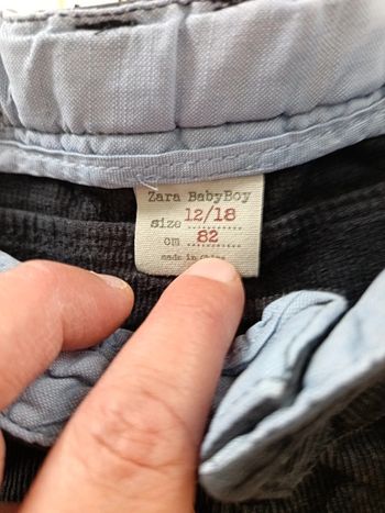 Pantalon réglable Zara baby boy 12/18 mois