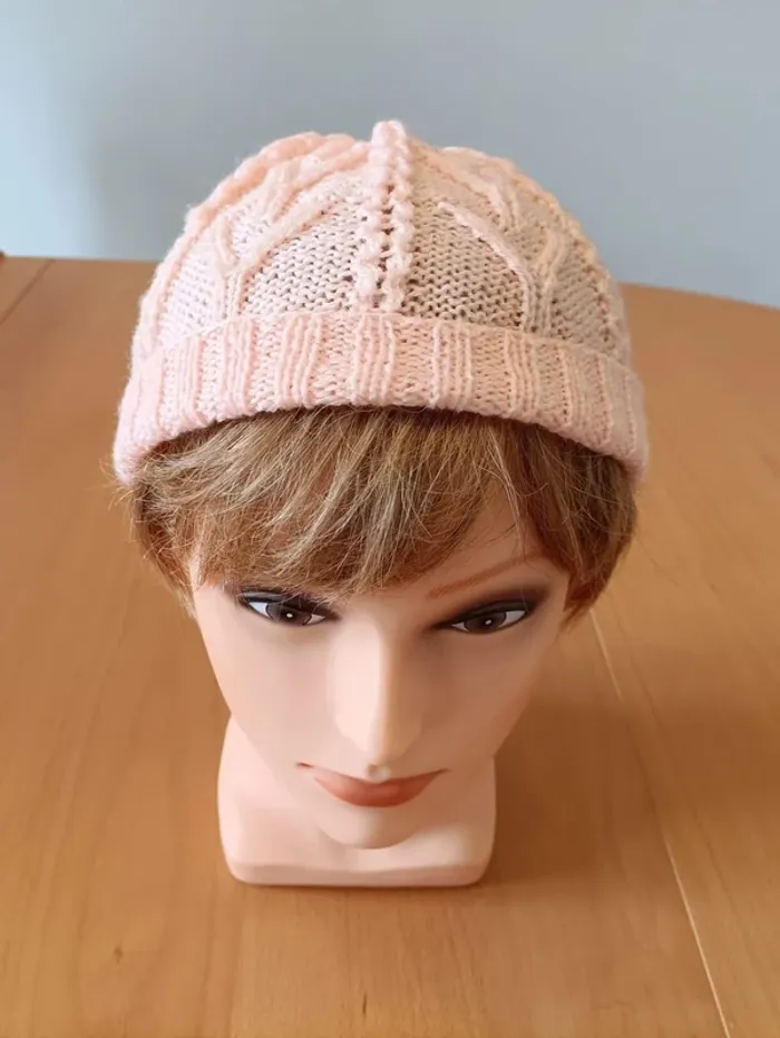 bonnet en laine fille 8 - 10 ans - photo numéro 3