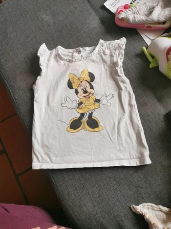 Tee shirt minnie