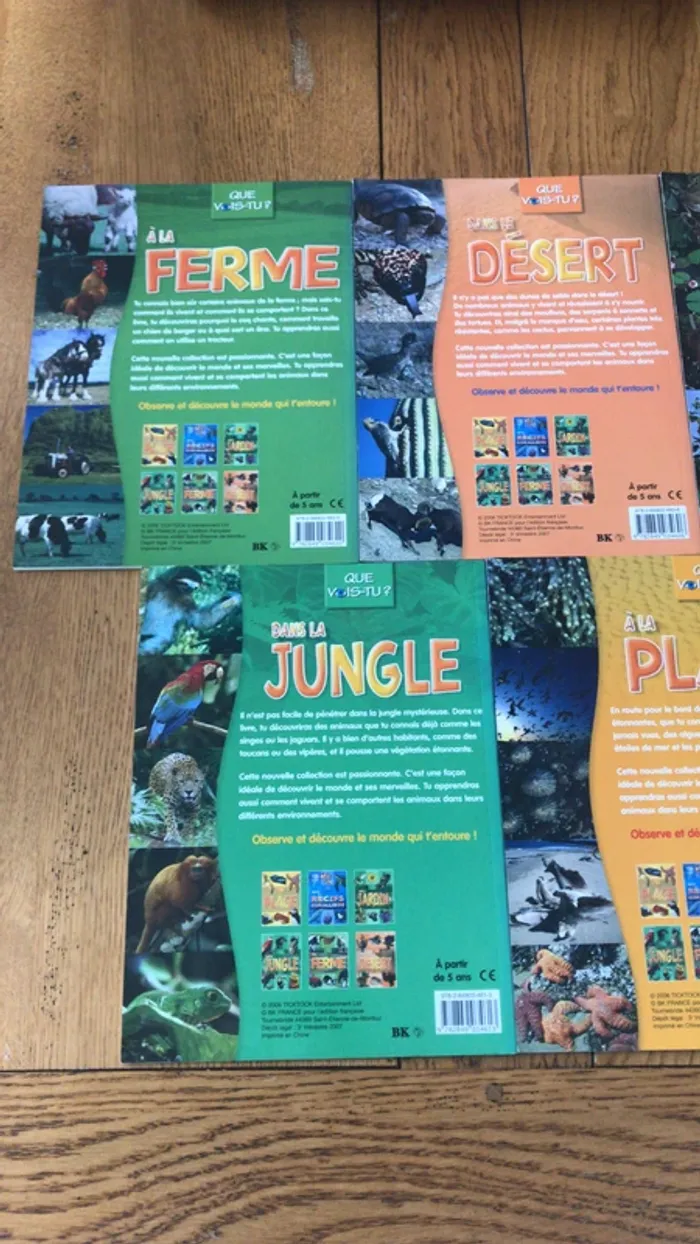lot de livre sur les animaux - photo numéro 5