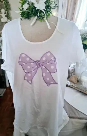 Pyjama blanc/violet lila Lok Low Taille 42/44 Neuf