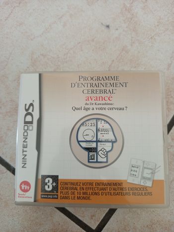 Jeu programme d'entrainement cérébral avancé pour DS