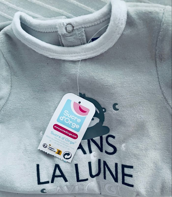 Pyjama lune absorba 6 mois - photo numéro 2