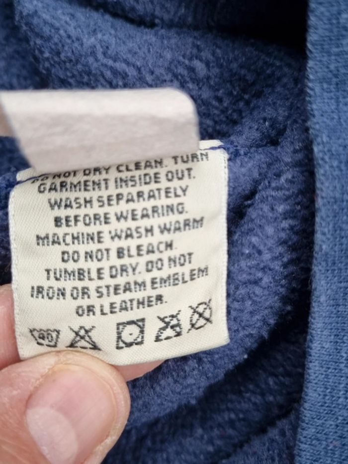 Sweat Eddie Bauer bleu – Taille L Homme (mesures en photos) - photo numéro 7