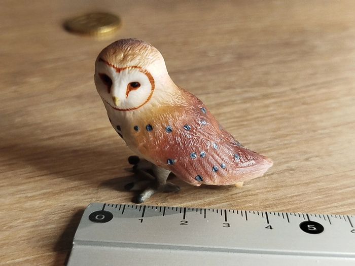 Figurine Hibou Chouette Animal de la forêt - photo numéro 4