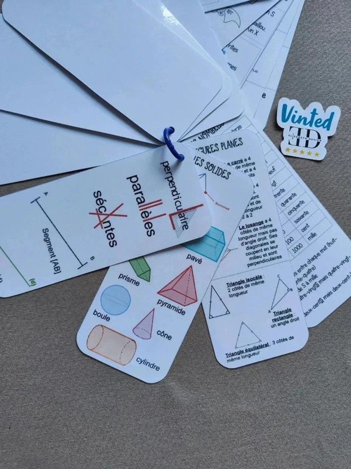 Lot de 2 Mémos Maths et Français - photo numéro 10