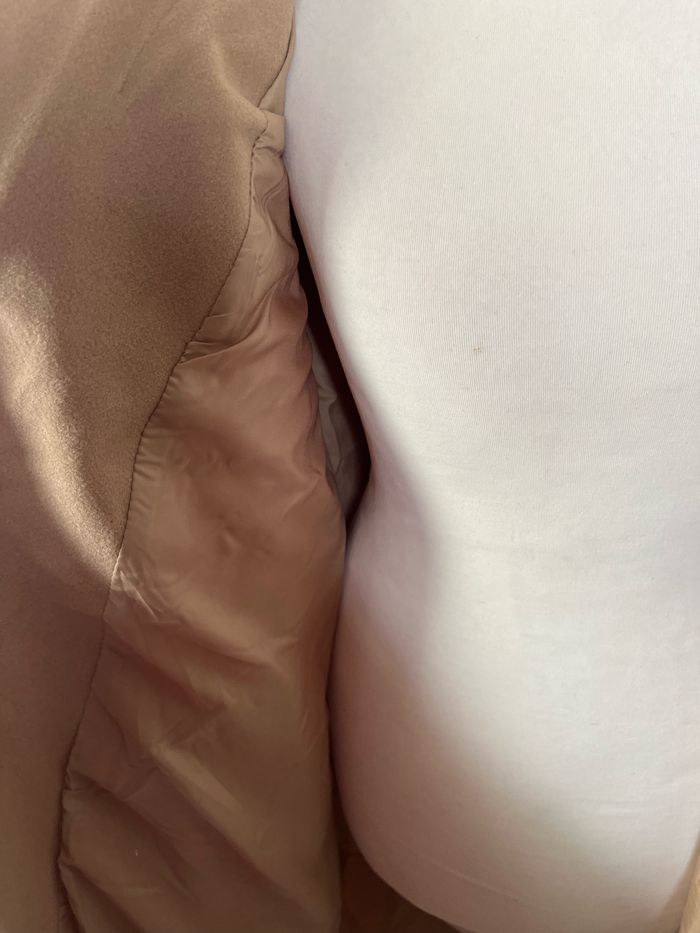Manteau long beige avec ceinture taille 42 Vila - photo numéro 4