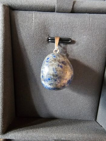 Pendentif Pierre Roulée Lapis Lazuli A - modèle N°2