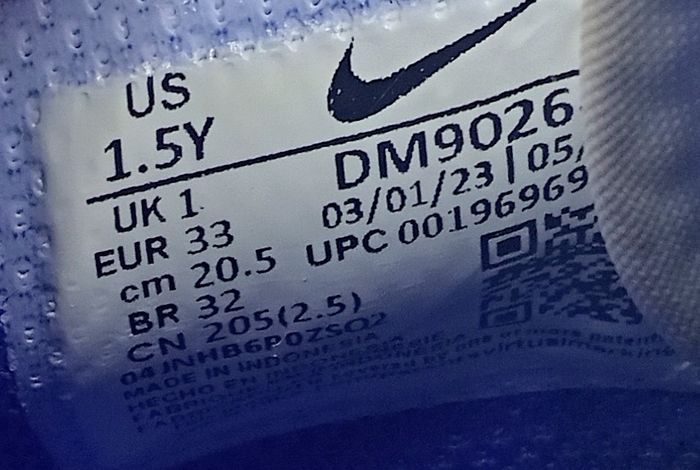 Nike omni court taille 33 - photo numéro 7