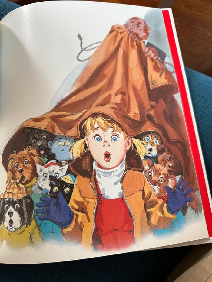 Livre album bd Pierre Probst collector relié rouge Caroline Le Noël fête - photo numéro 5