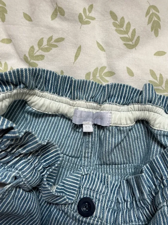 short rayé bleu et blanc cadet rousselle 8 ans - photo numéro 6