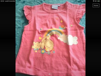 tee shirt disney 23 mois tbe