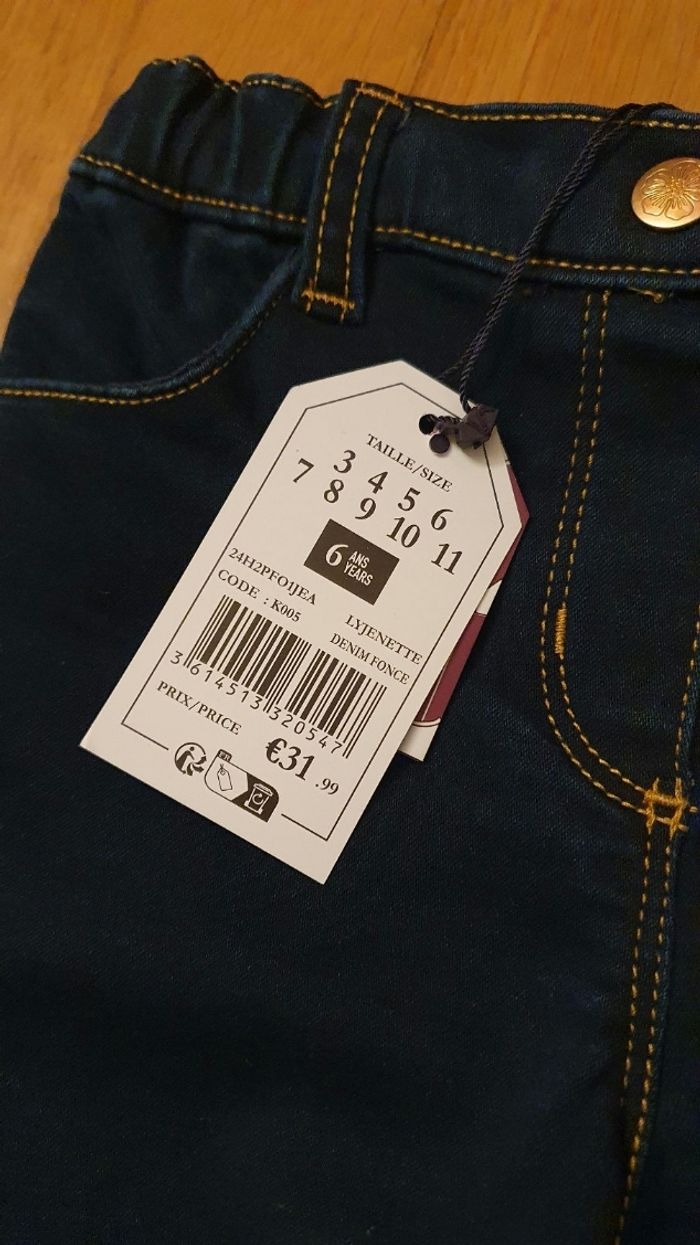 Jean slim legging fourré Sergent major - photo numéro 2