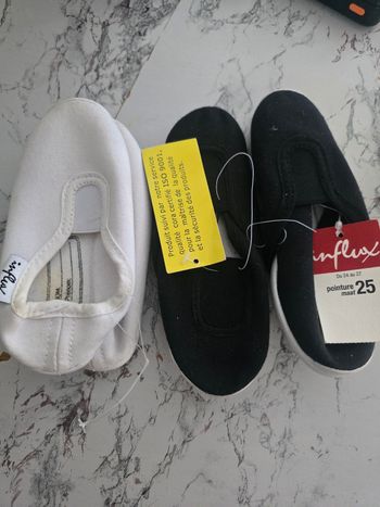 Lot chaussons influx 