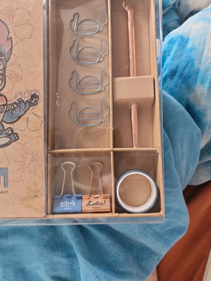 Coffret papeterie stitch - photo numéro 4