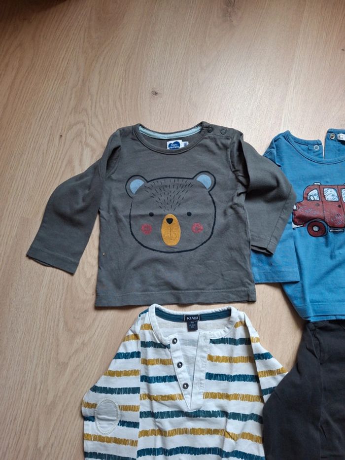 6 tee-shirts manches longues - photo numéro 2