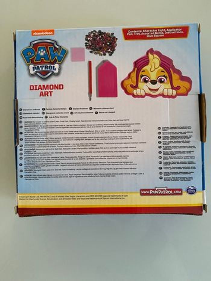 Paw Patrol Diamond Art – Kit créatif Stella - neuf - photo numéro 2