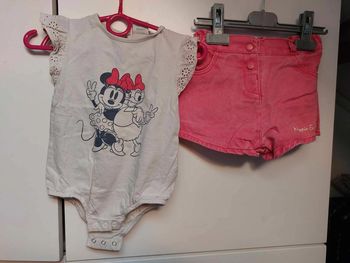 ensemble body et short minnie