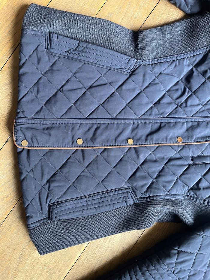 Veste matelassée marine Zara XS - photo numéro 5
