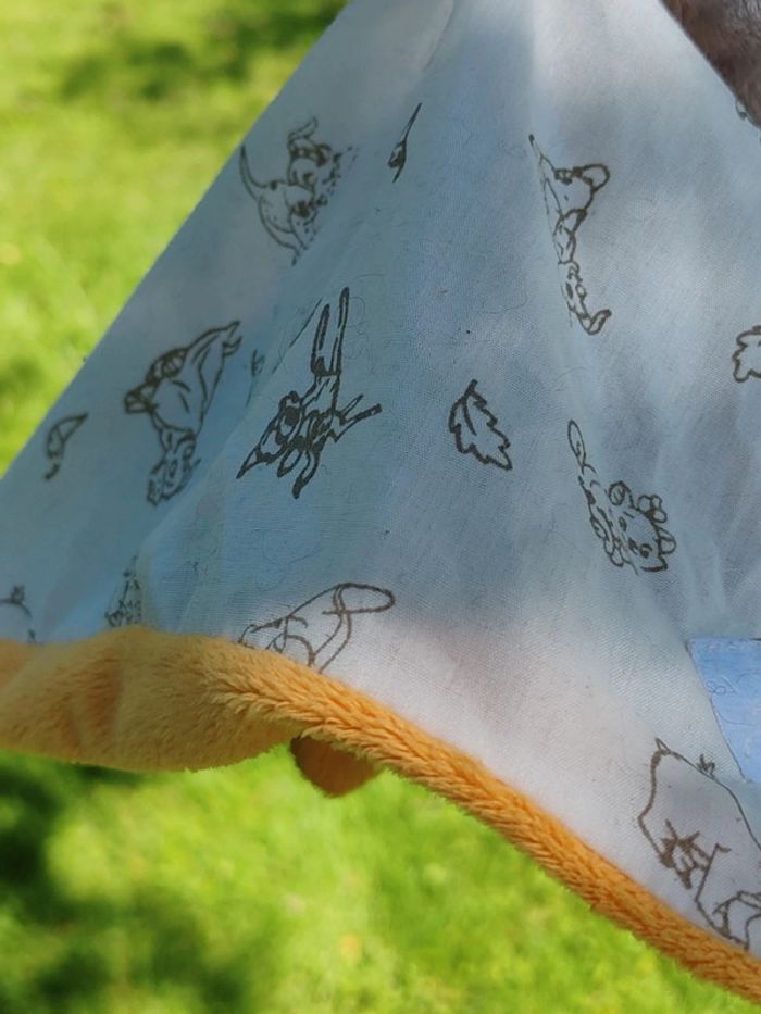 Peluche Dumbo avec sa couverture - photo numéro 5